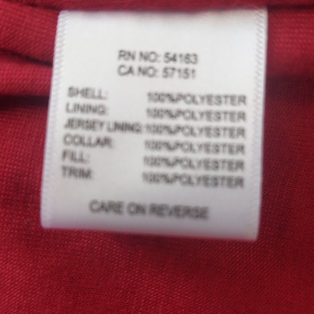 NWT G.H.Bass Womens Red Quilted Outdoors Vest  Small - Picture 12 of 14